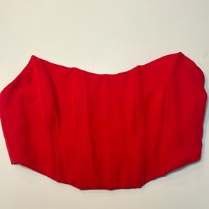 White fox Patience Corset red